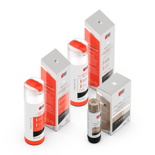 Kit Revita Shampoo, Condicionador Revita e Spectral DNC-N DS Laboratories